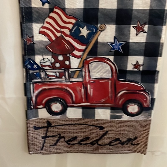 Freedom Home Decorative Linen Table Cloth Runner Table Runner 13 x 72 inch for - Picture 8 of 9